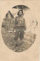 Magyar katona / Hungarian soldier, photo (EK)