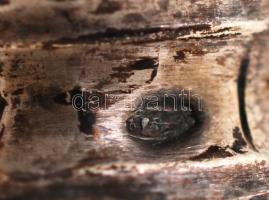 Ezüstnyelű (Ag) szervírozó készlet, jelzett, 4 db, br: 198 g