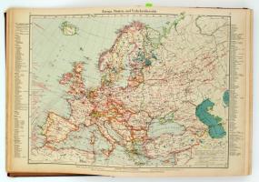 Debes, Ernst dr.: Columbus Weltatlas. Neuster grosser Hand- Atlas von professor - - Neubearbetet von...