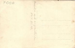 1918 Podolin, Cseh megszállás / entry of the Czech army, original photo (EK)