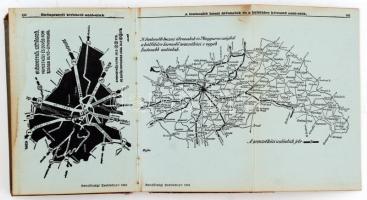 1942 Budapesti Útmutató és Címtár, Rendőrségi zsebkönyv, XXII. évfolyam, benne budapesti utcajegyzék...