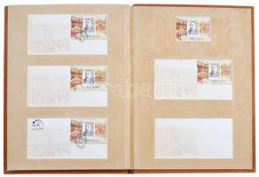 Deák Ferences ábrázoló és születésének 200. évfordulója kapcsán kiadott érme, bankjegy, bélyeg, bély...