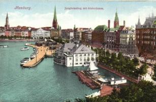 Hamburg - 9 old postcards; mixed quality