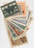 Németország / Weimari Köztársaság 1918-1923. 10db vegyes városi szükségpénz T:vegyes Germany / Weimar Republic 1918-1923. 10pcs of mixed necessity notes C:mixed