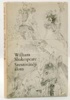 William Shakespeare: Szentivánéji álom. Bp, 1974. Magyar Helikon. Nyíl kötésben. Sorszámozott. Papír védőborítóval. Jó állapotban
