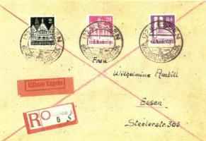 8 db MODERN bélyeg témájú megíratlan képeslap / 8 modern motive cards, stamps, uinwritten