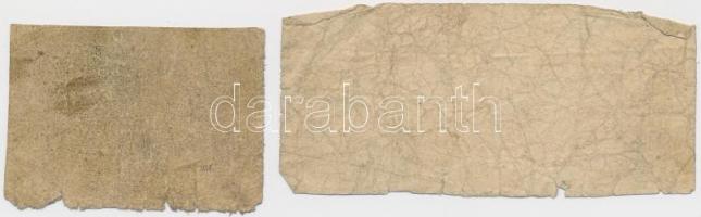 Vegyes: 20db vegyes, főleg magyar korona, pengő, adópengő bankjegy + 1849. 6kr + 10kr "Almásy&q...