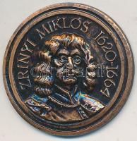 DN "Zrínyi Miklós 1620-1664" préselt rézlemez (24mm) T:2