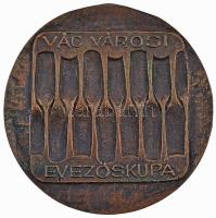 DN "Vác városi evezős kupa" Br emlékérem (80mm) T:2-