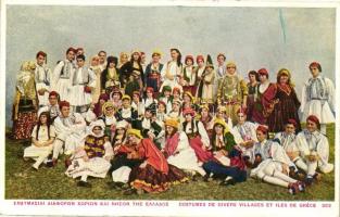 Costumes de divers villages et iles de Gréce / Greek folklore