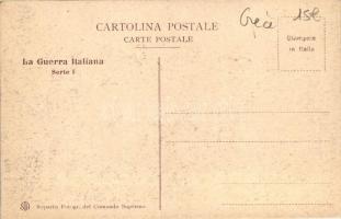 La Guerra Italiana Serie 1. Le ministre de la guerre francais et le General Sarrail au camp italien ...