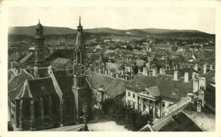 6 db RÉGI magyar városképes lap; vegyes minőség / 6 old Hungarian town-view postcards; mixed quality