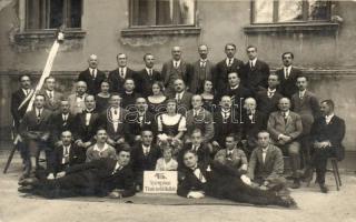 45. Nyíregyházi Tisztviselői Dalkör; Schäffer udvari fényképész / Hungarian officers choir photo (EK)