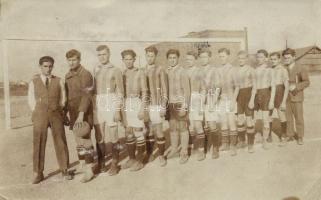 Magyar labdarúgó csapat, csoportkép / Hungarian football team group photo (EK)