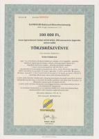 Csurgó 1997. "Napsugár Ruházati Részvénytársaság" törzsrészvénye 1000Ft, 10.000Ft, 50.000F...