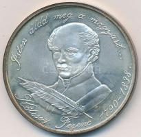 1990. 500Ft Ag "Kölcsey Ferenc" T:1- (exPP) patina
Adamo EM116