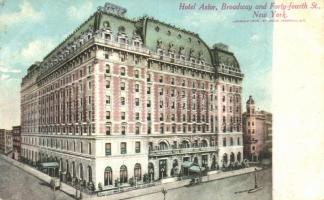 New York, Hotel Astor, Broadway and Forty-fourth St. (fa)