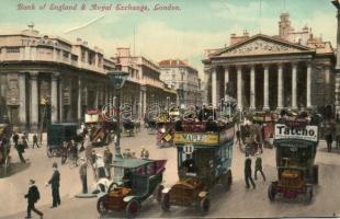 London, Bank of England &amp; Royal Exchange