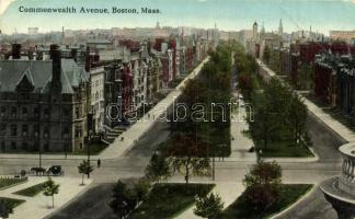Boston, Massachusetts; Commonwealth Avenue (EB)