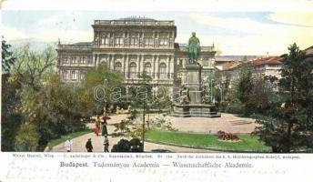 1899 Budapest V. Magyar Tudományos Akadémia, Széchenyi szobor (b)