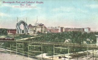 New York, Morningside Park and Cathedral Heights (fa)