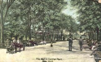 New York, The Mall in Central Park (fa)