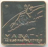 2012. 1000Ft "MASAT-1, az első magyar műhold" aranyozva T:BU