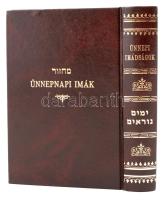 Ünnepnapi imák a templomban használatos sorrendben. Ford.: Hevesi Simon. 1. köt.: Újév mindkét napjára. Tel-Aviv, 1989, Sinai Publishing. Különkiadás a Joint (American Jewish Joint Distribution Comittee) fennállásának 75. évfordulója alkalmából, héber-magyar bilingvis kiadás. Díszes, aranyozott műbőr kötésben, jó állapotban.