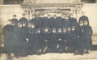 1921 Hungarian soldiers, group photo, 1921 Magyar honvédek, csoportkép