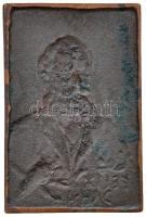 Német Birodalom DN "Felix Dahn" Br emlékplakett. Szign.: E. Buchner (86x56mm) T:2
German E...