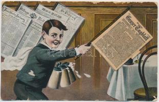 Graz, Grazer Tagblatt, advertisement, leporellocard (fa)