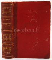 Pesty Frigyes: A világtörténelem napjai a legrégibbb időtől kezdve a jelenkorig különös tekintettel Magyarországra. Második kötet. Pest, 1870, Pfeifer Ferdinand. Kiadói félbőr kötésben, aranyozott, dombornyomott gerinccel, kissé kopottas fedőborítóval.  