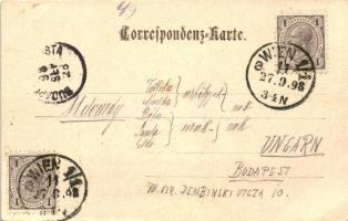 1898 Erzsébet királyné gyászmenete / Die feierliche Bestattung weil. Kaiserin Elisabeth in Wien / th...