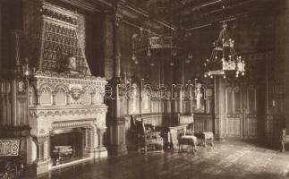 Budapest I. Királyi vár, belső - 11 db régi képeslap vegyes minőségben / 11 old postcards in mixed q...