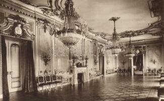 Budapest I. Királyi vár, belső - 11 db régi képeslap vegyes minőségben / 11 old postcards in mixed q...