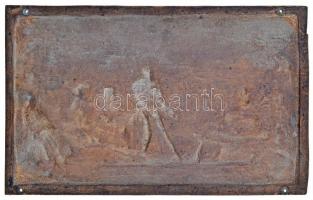 Holló Barnabás (1865-1917) ~1900. "Wesselényi Miklós" jelzetlen Br plakett, "Bíró A.&...