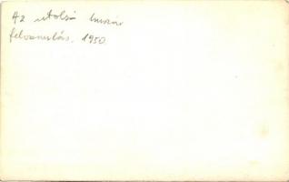 1950 Budapest, Az utolsó huszár felvonulás, photo (non PC)