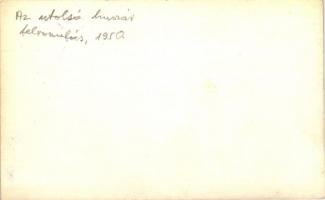 1950 Budapest, Az utolsó huszár felvonulás, photo (non PC)