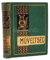 Gál György Sándor: A zene története. 19 képtáblával és szövegközötti képekkel. Bp., 1937, Dante. Kiadói aranyozott egészvászon kötéssel, enyhén kopott állapotban.