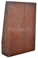 Turáni Kovács Imre (1910-1975) 1945. "Rajnai Sándor Vándordíj" Br lemezplakett (~210x185mm...