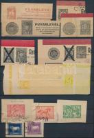 47 db marhalevél és fuvarlevél kivágás berakólapon