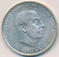 Spanyolország 1966. 100P Ag "Caudillo" T:2
Spain 1966. 100 Pesetas Ag "Caudillo"...