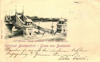 1897 Budapest, Ferencz József híd (EK)