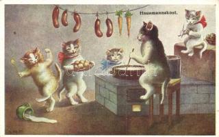 Hausmannskost / Cats, home cooking, B.K.W.I. 315-3. s: C. Ohler (EK)