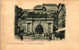 1898 Budapest I. Alagút Budán, takarékpénztár