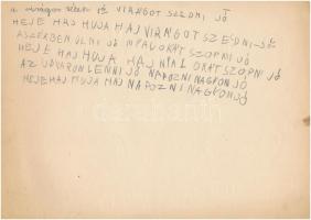 Bors István (1938-2003) szobrászművész vázlatai, cca 170 db, jelzettek, különböző méretben