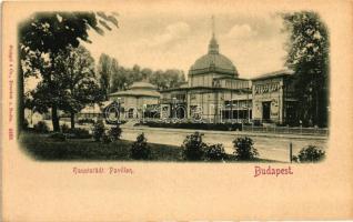 Budapest XIV. Fővárosi pavilon a Városligetben, étterem