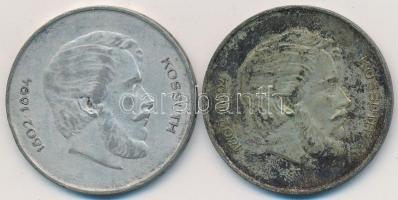 1947. 5Ft Ag "Kossuth" (2x) T:2-,3 patina