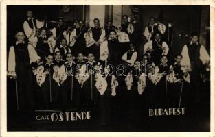 Budapest VII. Café Ostende, Rajkó zenekar; Artistica foto (fl)