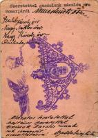 5 db II. világháborús magyar képeslap és egyedi készítésű tábori levelezőlap / 5 Hungarian Feldpost ...